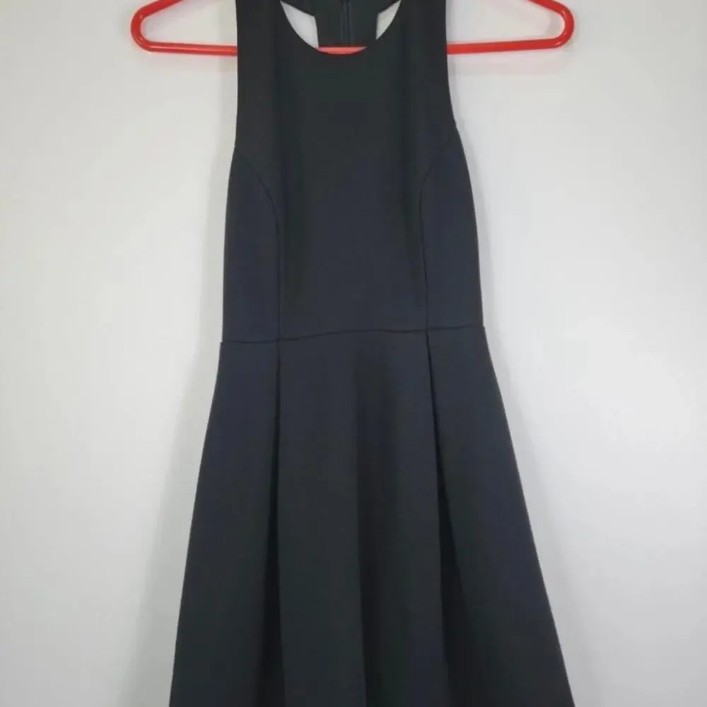 Lulus black mini dress with